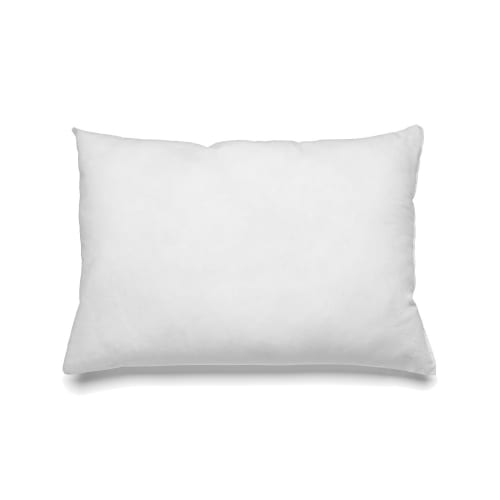 Dream Escape Pillow, Down Alternative Fiber Fill, T233 Cotton Cover, Queen 20x30, 23 oz, White